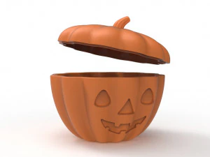 Urna con ciotola di zucca Modello di stampa 3D
