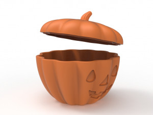 Pumpkin bowl urn 3D 打印模型