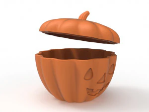 Urna con ciotola di zucca Modello di stampa 3D