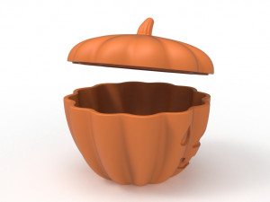 Pumpkin bowl urn 3D 打印模型
