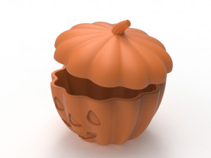 Pumpkin bowl urn 3D 打印模型