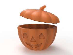 Pumpkin bowl urn 3D 打印模型
