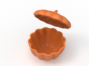 Pumpkin bowl urn 3D 打印模型