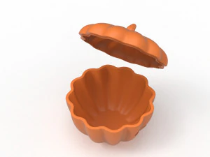 Urna con ciotola di zucca Modello di stampa 3D