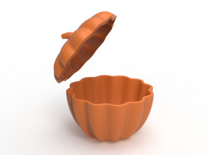 Pumpkin bowl urn 3D 打印模型