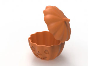 Urna con ciotola di zucca Modello di stampa 3D