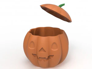 Pumpkin pot 3D Print Model