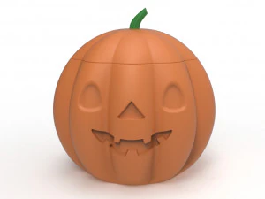 Pumpkin pot 3D Print Model