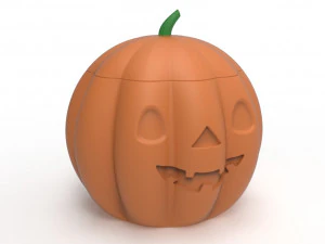 Pumpkin pot 3D Print Model