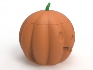 Pumpkin pot 3D Print Model
