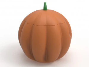 Pumpkin pot 3D Print Model