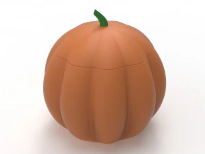 Pumpkin pot 3D Print Model