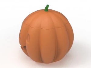 Pumpkin pot 3D Print Model