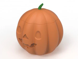 Pumpkin pot 3D Print Model