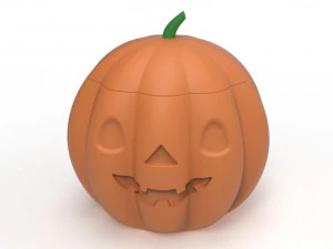 Pumpkin pot 3D Print Model
