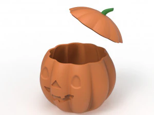 Pumpkin pot 3D Print Model