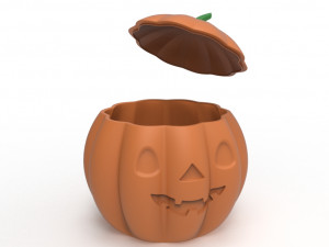 Pumpkin pot Modelo de impresión 3D