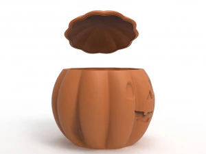 Pumpkin pot 3D Print Model