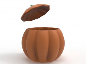 Pumpkin pot 3D Print Model