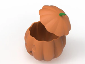 Pumpkin pot 3D Print Model