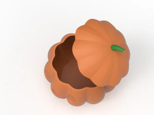 Pumpkin pot 3D Print Model