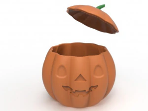 Pumpkin pot 3D Print Model