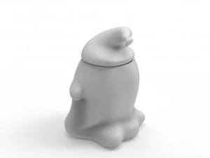 Ghost container 3D Print Model