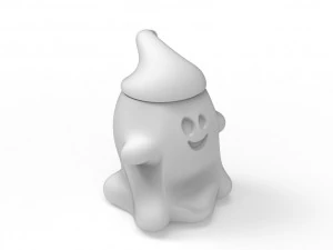 Ghost container 3D Print Model