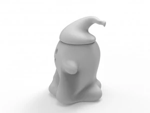 Ghost container 3D Print Model