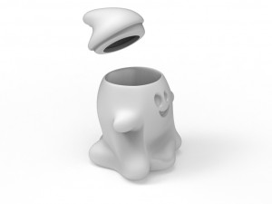 Ghost container 3D प्रिंट मॉडल