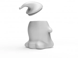 Ghost container 3D Print Model
