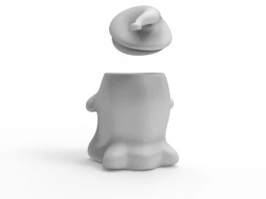 Ghost container 3D Print Model