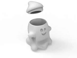 Ghost container 3D Print Model