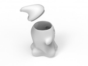 Ghost container 3D प्रिंट मॉडल