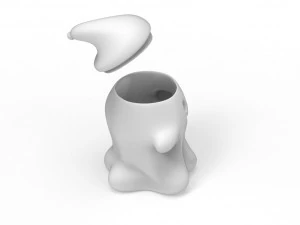 Ghost container 3D Print Model