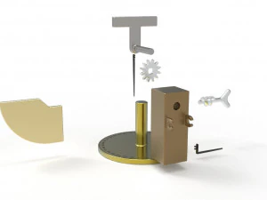 Tracking system 3D Print Model