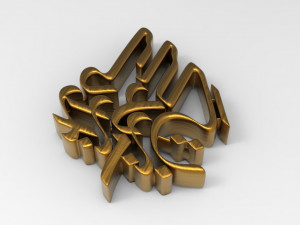 Zan Zendegi Azadi Modelo de impresión 3D