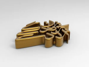 Zan Zendegi Azadi 3D Print Model