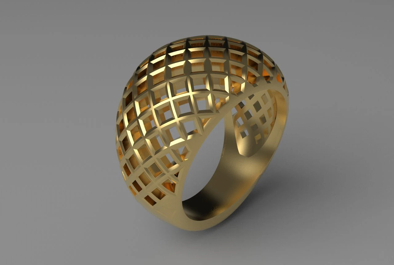 anillo cribiforme Modelo de impresión 3D .c4d .max .obj .3ds .fbx .stl .blend 