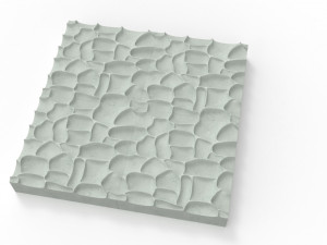 Hammered mosaic 3D प्रिंट मॉडल