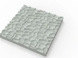 Hammered mosaic 3D Print Model