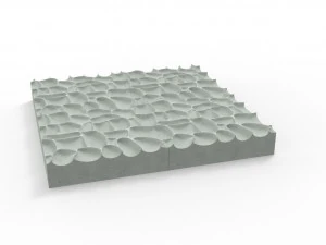 Hammered mosaic 3D Print Model