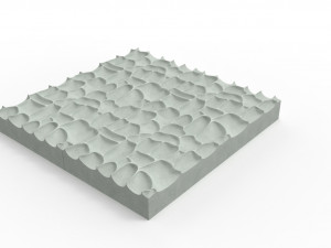 Hammered mosaic 3D प्रिंट मॉडल