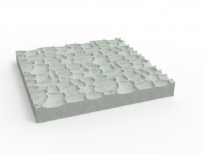 Hammered mosaic 3D प्रिंट मॉडल