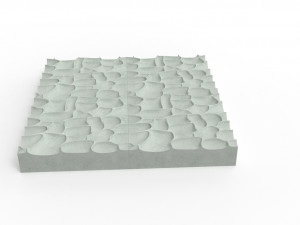 Hammered mosaic 3D प्रिंट मॉडल