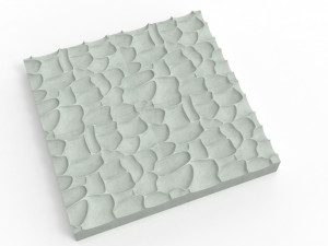 Hammered mosaic 3D प्रिंट मॉडल