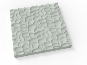 Hammered mosaic 3D प्रिंट मॉडल