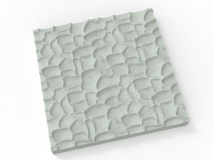 Hammered mosaic 3D प्रिंट मॉडल
