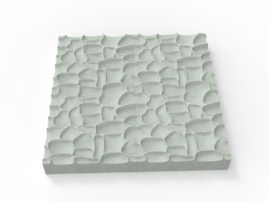 Hammered mosaic 3D प्रिंट मॉडल