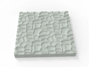 Hammered mosaic 3D Print Model